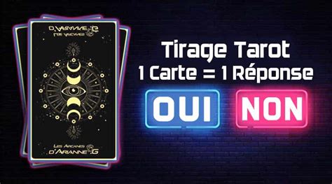 tirage tarot gratuit oui non|Tarot Oui / Non Gratuit 